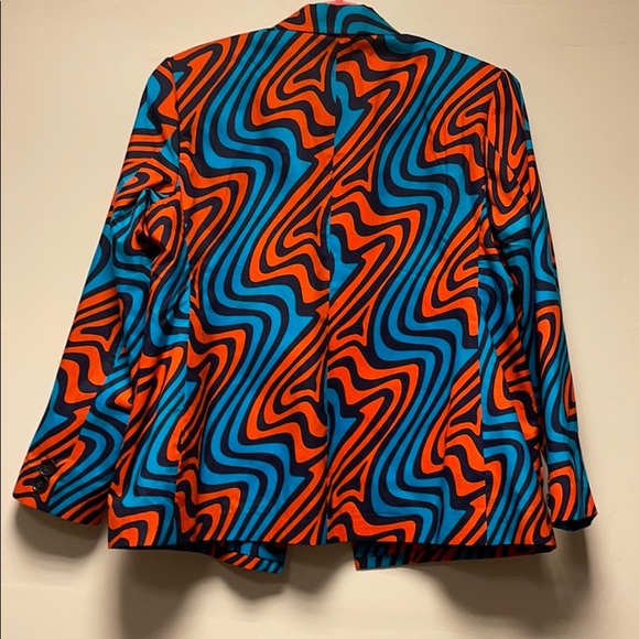 Authentic African Print Ladies Blazer - Picture 3 of 3